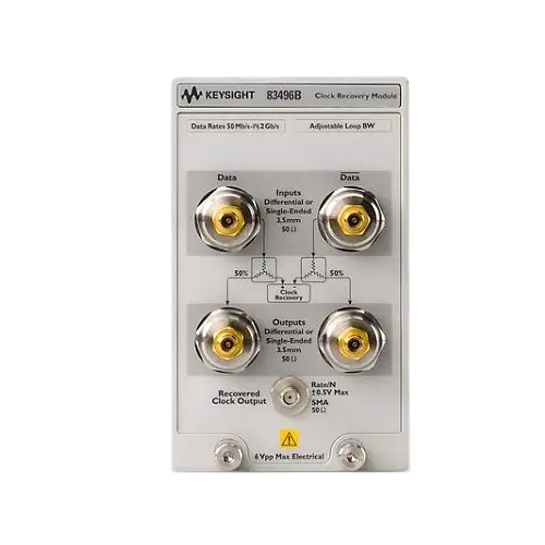 83496B Agilent 安捷倫 具有相位噪聲分析功能的光/電時鐘恢復(fù)模塊-美佳特科技